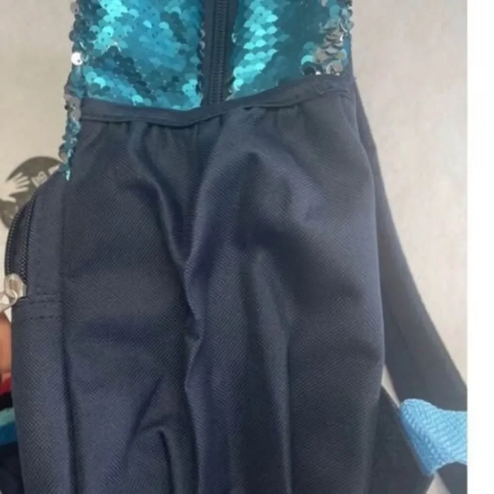 Backpack with Sequins swipe up and down with side pockets School Gym Sports